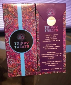 Trippy Treats Mushroom Chocolate Bar For Sale