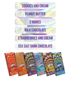 Aurora Mushroom Chocolate Bars