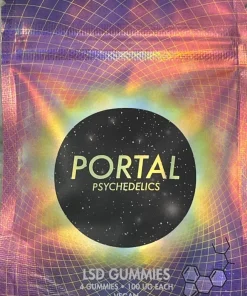 Portal LSD MICRO DOSE Psychedelics Gummies 8 Count– 400 Ug Each